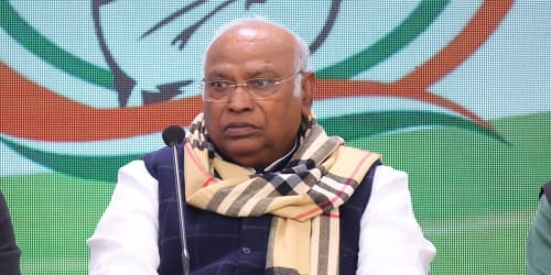 Congress President Shri Mallikarjun Kharge alleged, Govt. weakening democracy