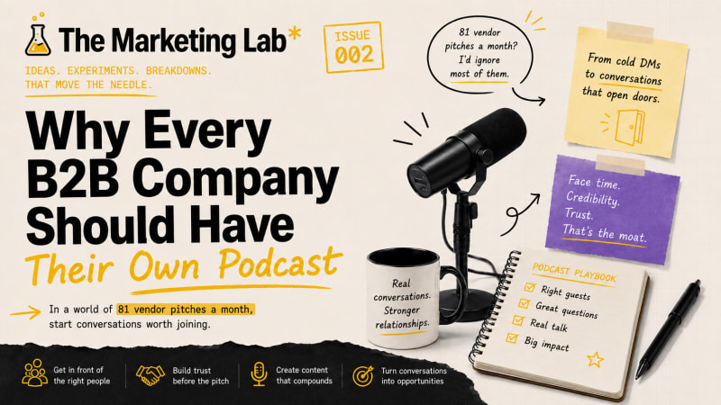 Why Every B2B Company Should Have a Podcast