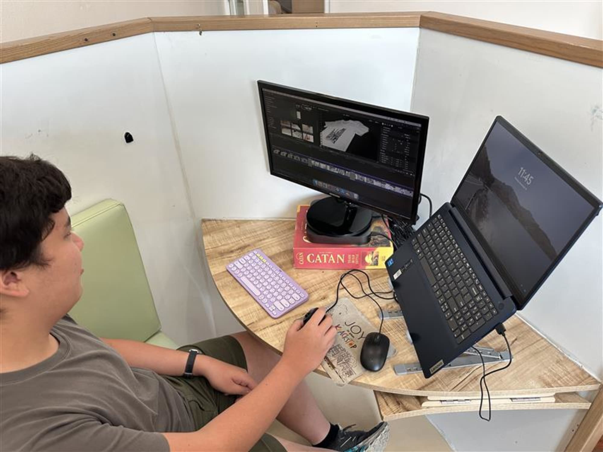 Another photo of a WeLearn student's work