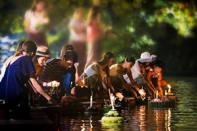 Travelers enjoying a local cultural experience