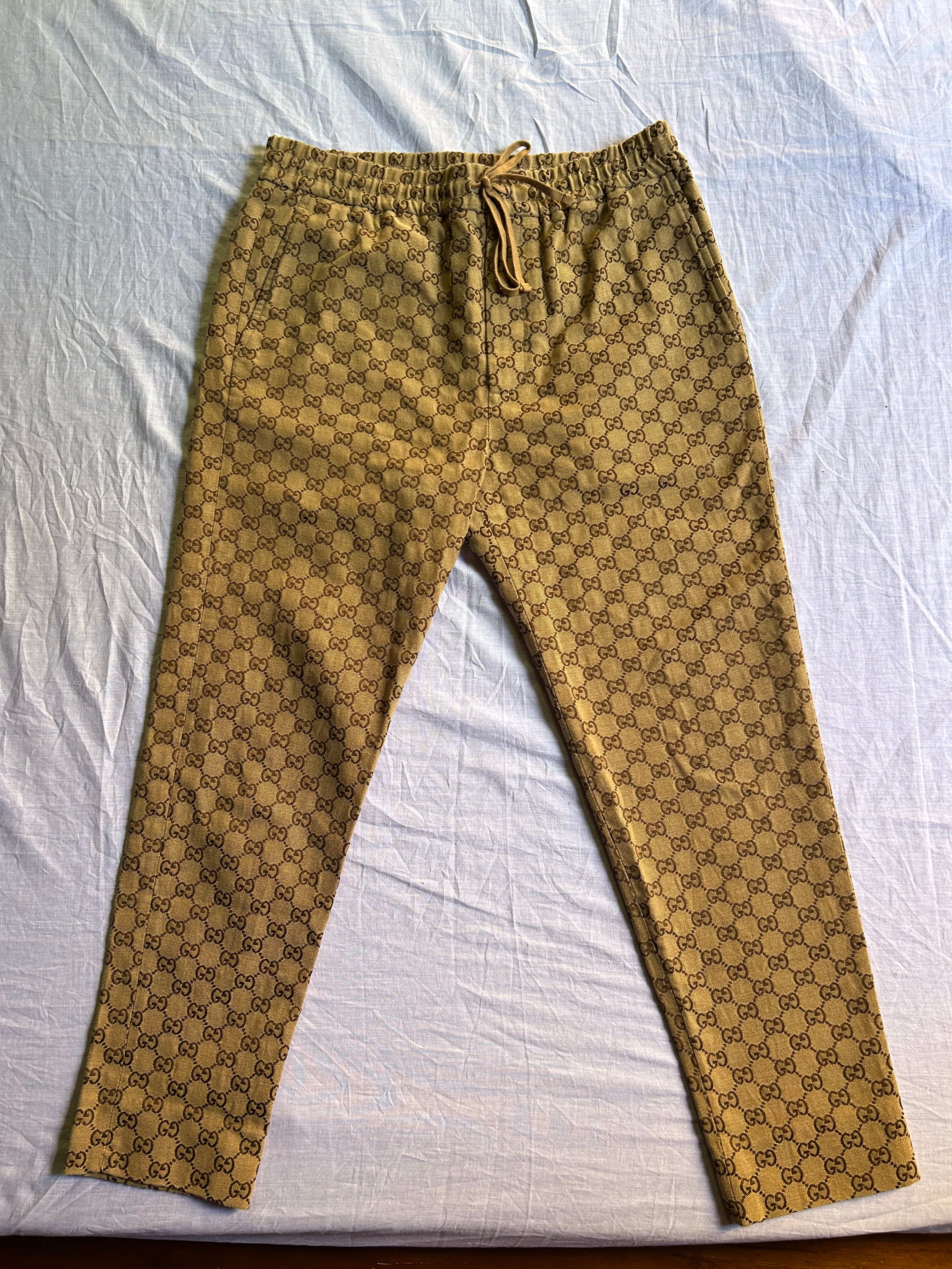Pantalon GUCCI de jogging en toile GG