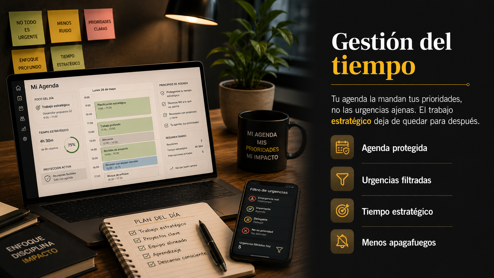 Tiempo y agenda