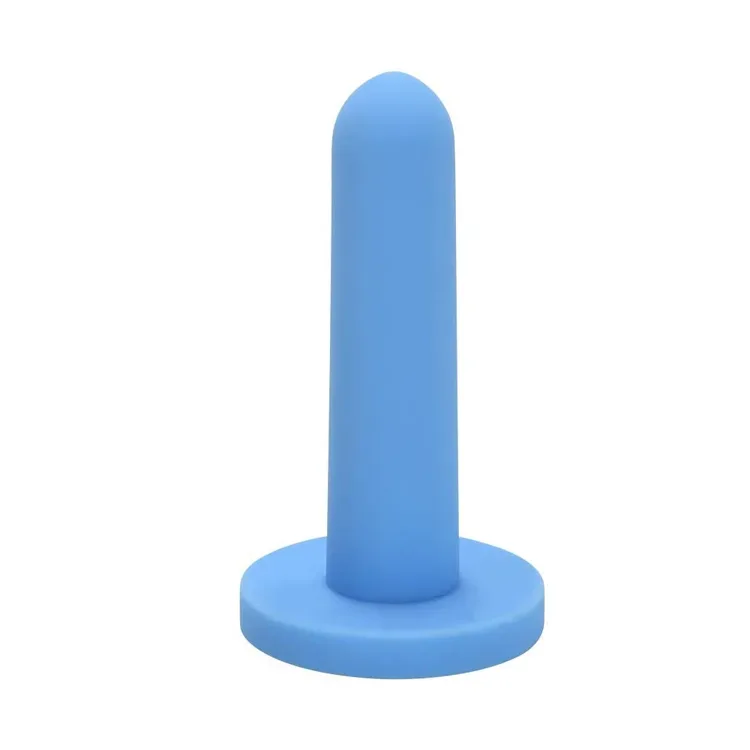 Silicone vaginal dilator set for vaginismus, pelvic floor therapy, painful intercourse, vaginal tightness, and post-treatment rehabilitation.