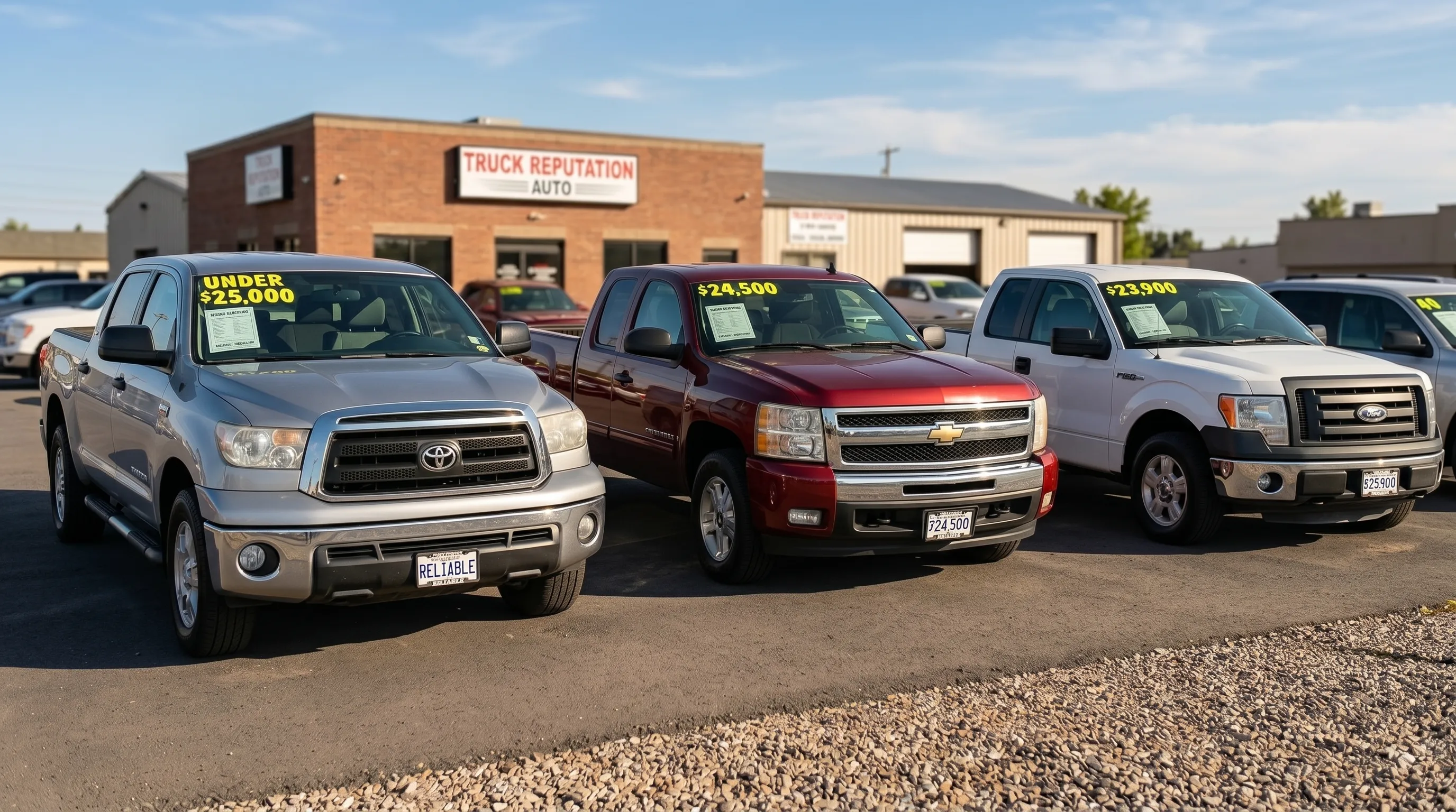 Most Reliable Used Trucks Under $25,000