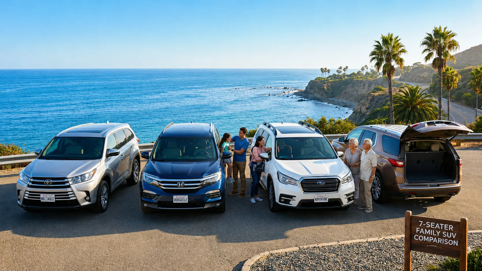 Best Used SUVs for California Families (7-Seater Comparison)