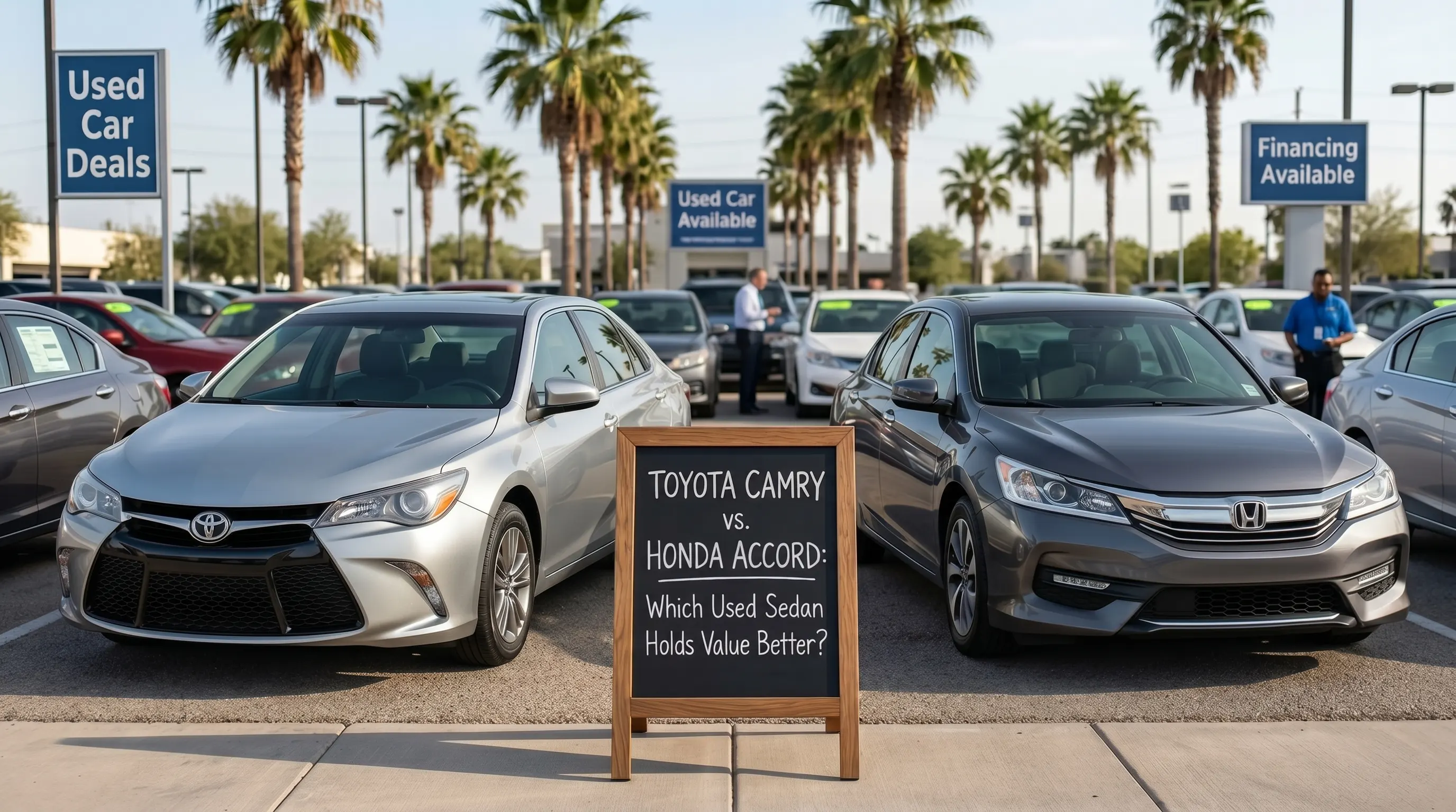 Toyota Camry vs. Honda Accord: Which Used Sedan Holds Value Better?