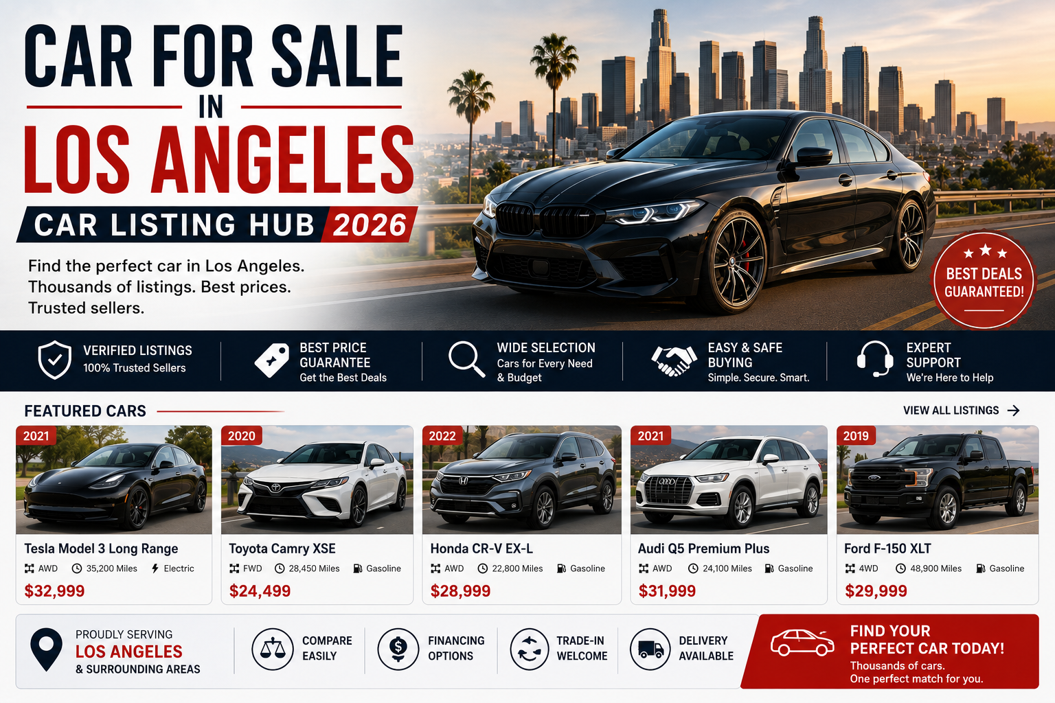 Car for Sale in Los Angeles: 6 Myths Worth Busting Before You Shop