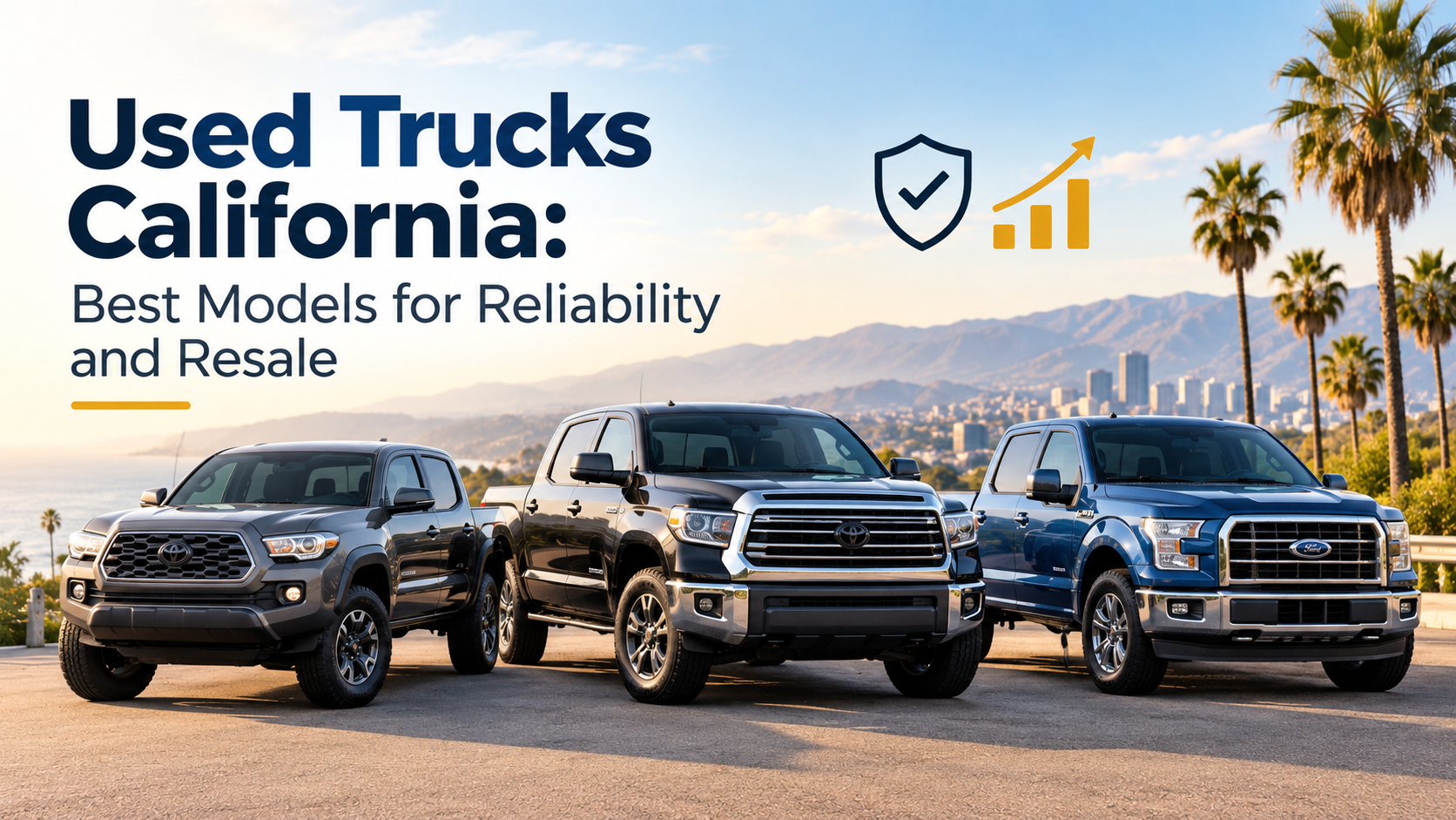 Used Trucks California: Best Models for Reliability and Resale
