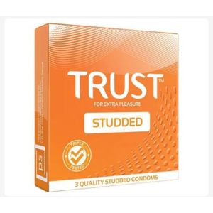 Trust flavoured Stubbed Condom