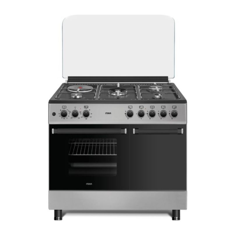 MIKA 90cm x 60cm Standing Cooker (MST9041WEG4SB)