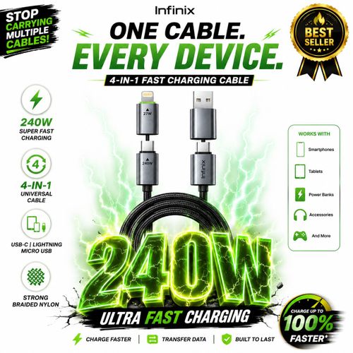 INFINIX XDX25(240W) 4 IN 1 - Buy online Kenya