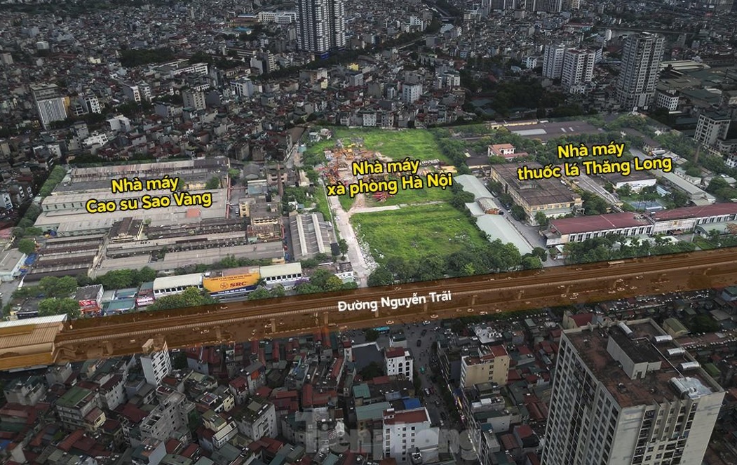 Cấu trúc không gian ở nhiều tầng tại khu công nghiệp “cao xà lá” - Hà Nội