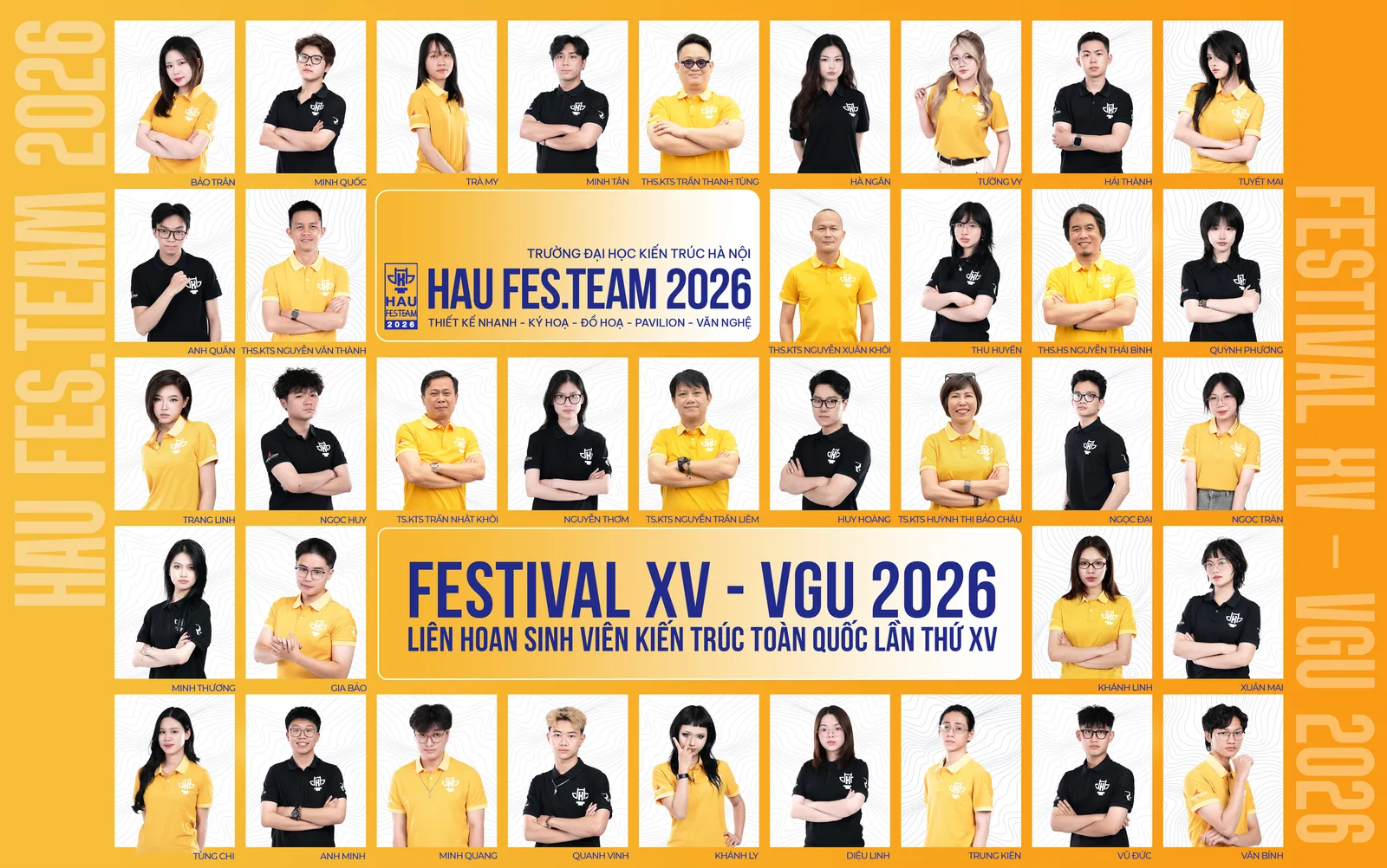 Trường Đại học Kiến trúc Hà Nội: “People ask HOW? We say HAU” tại Liên hoan Sinh viên Kiến trúc toàn quốc 2026