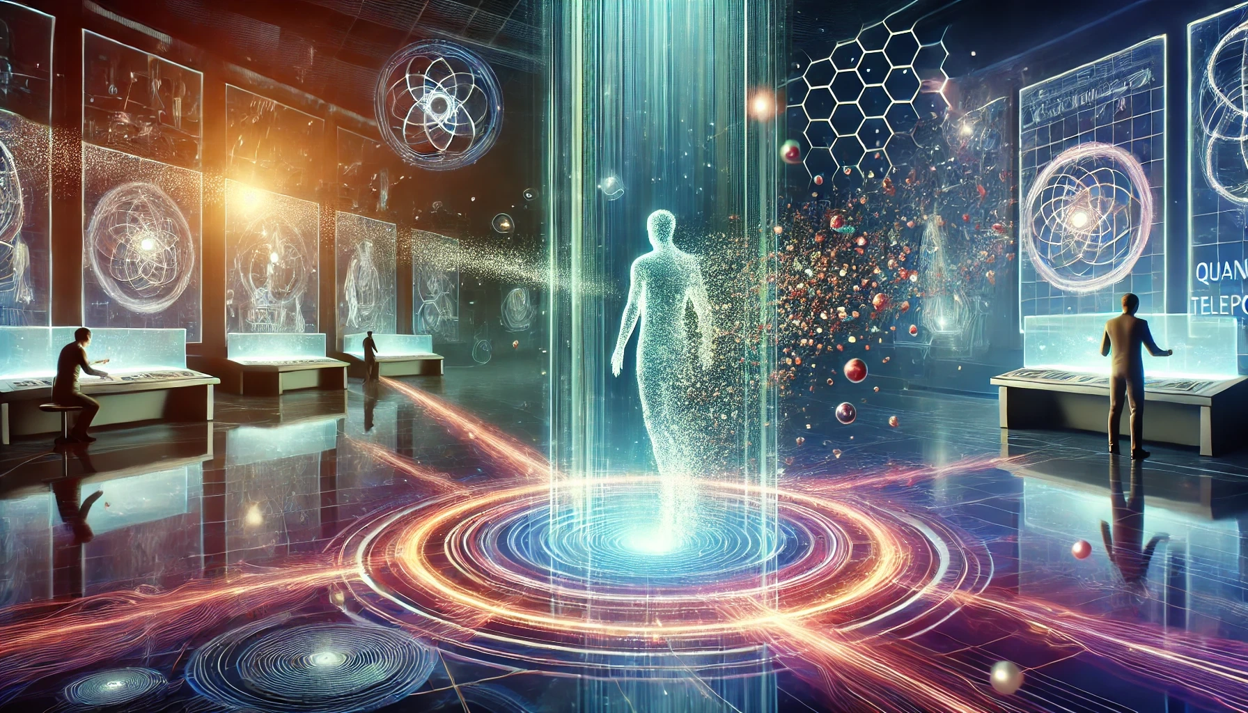 Teleporting Technology Quantum Teleportation: A Leap Toward Science Fiction Becoming Reality ...