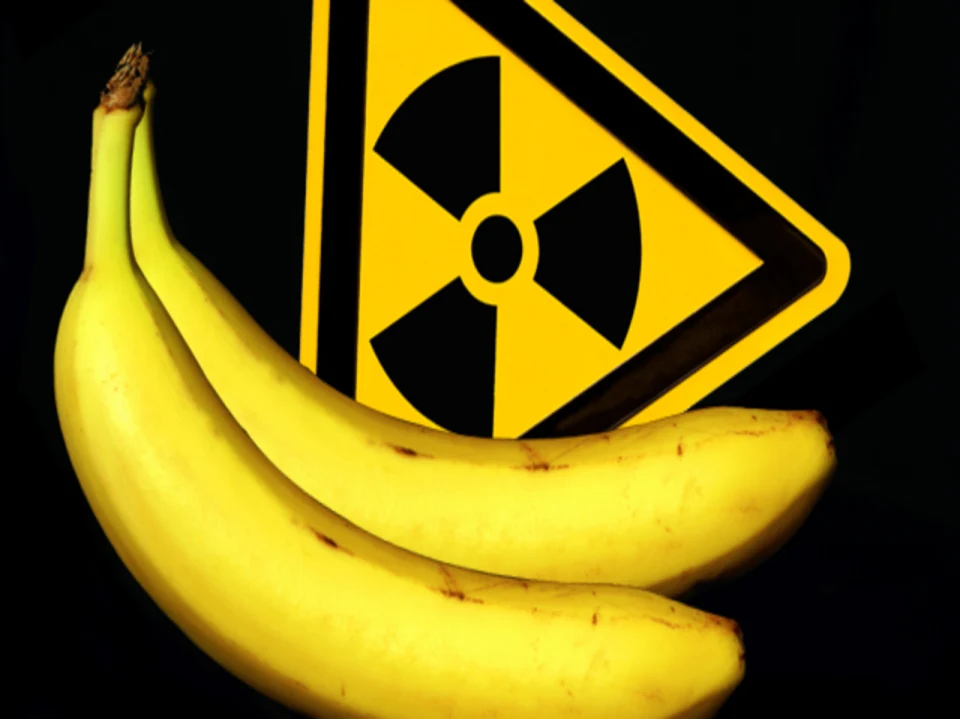 Radioactivity of Bananas