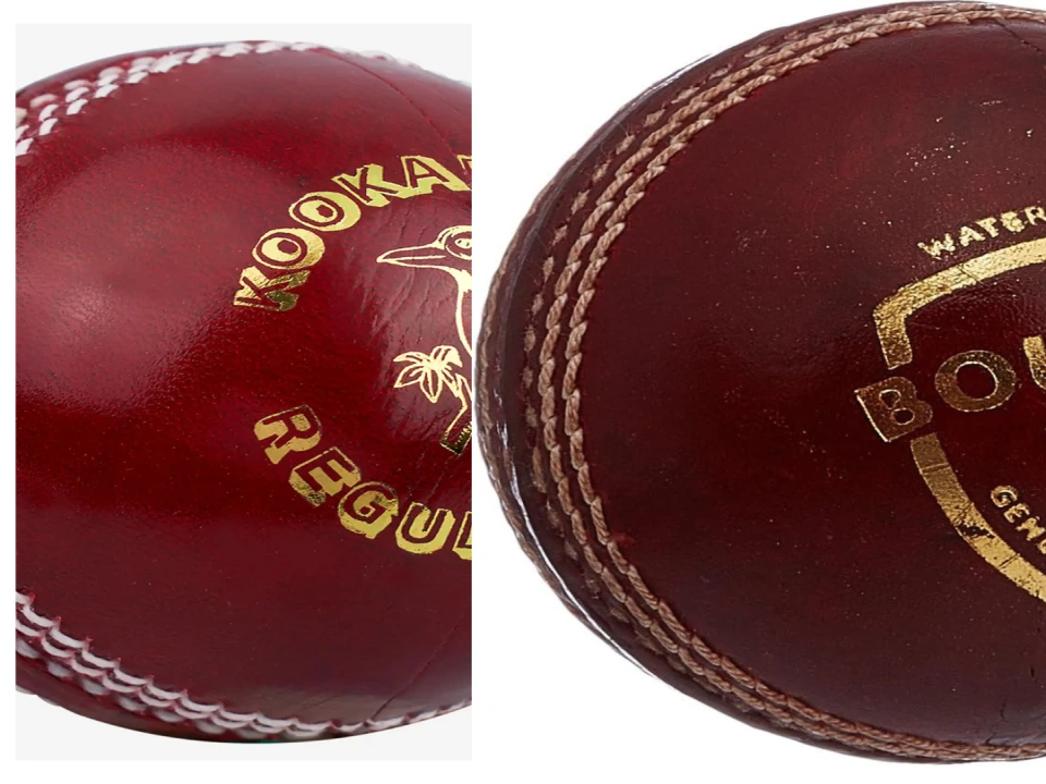 Kookaburra and SG Cricket Balls