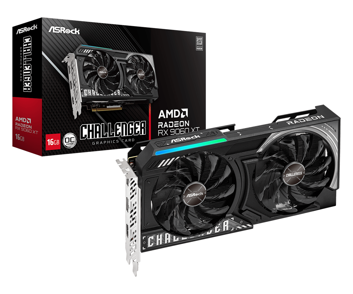 ASRock RX 9060 XT Challenger 16GB