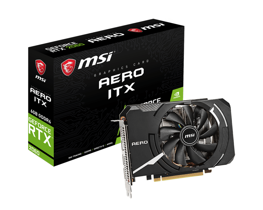 MSI RTX 2060 6GB Aero ITX 6GB