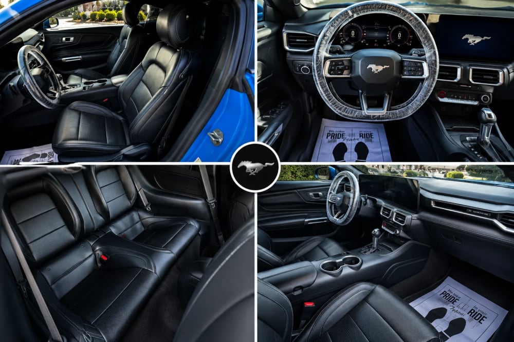 Interior detailing with steam cleaning