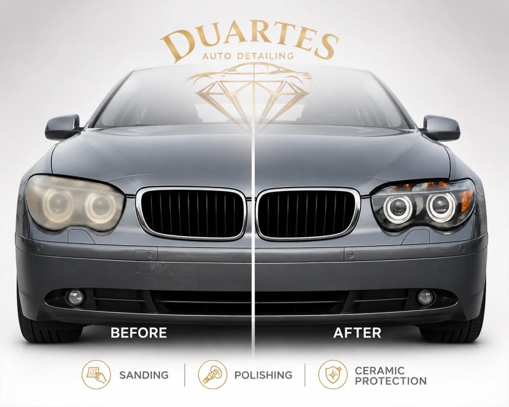 View process of deep decontamination with clay bar