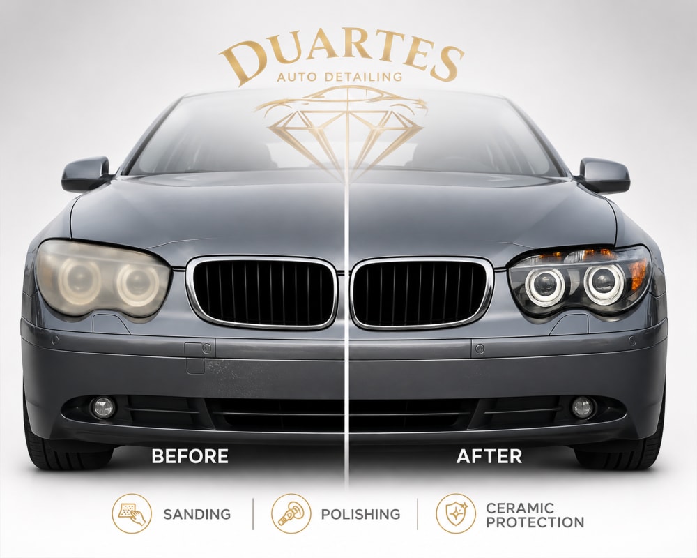 View process of deep decontamination with clay bar