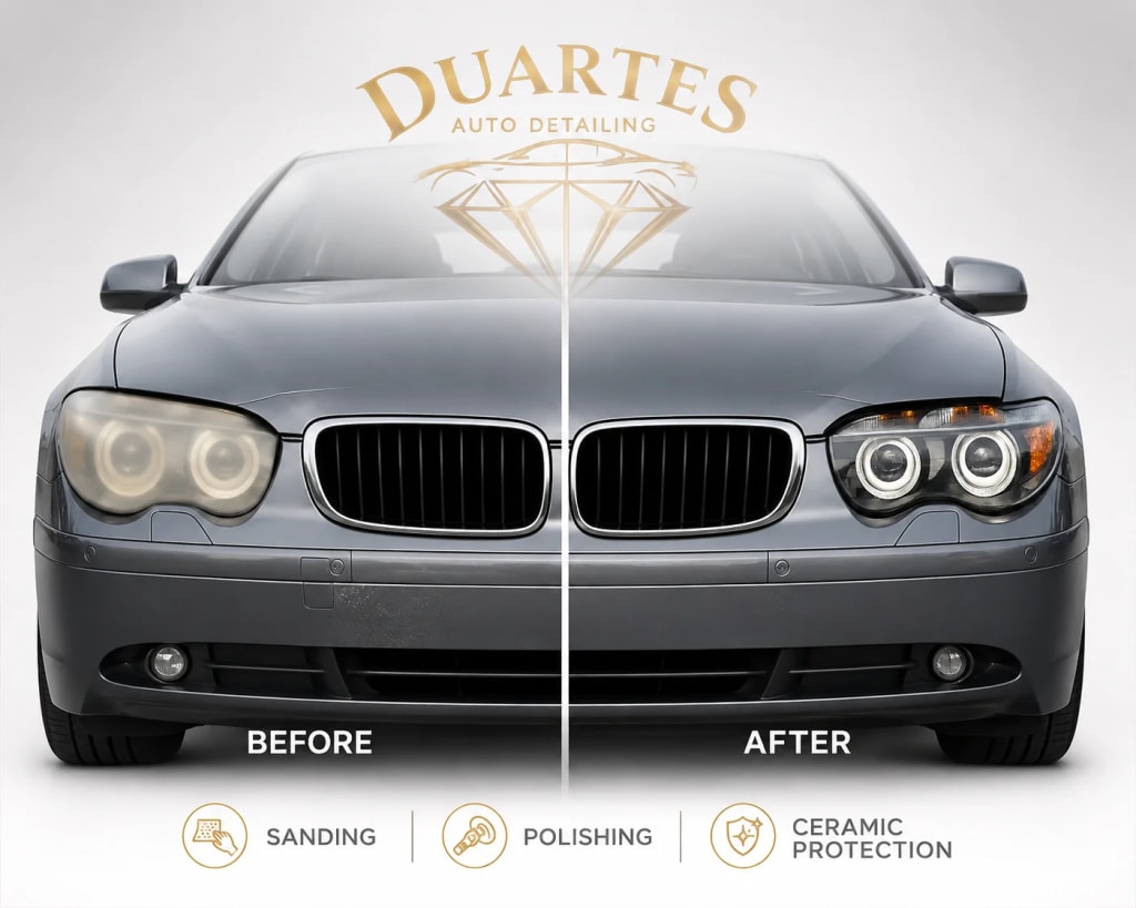 Headlight Restoration — real result 3