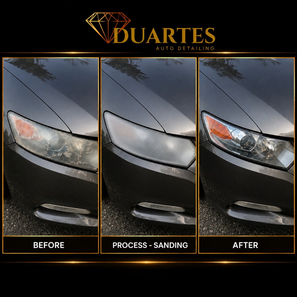 Headlight Restoration — real result 5