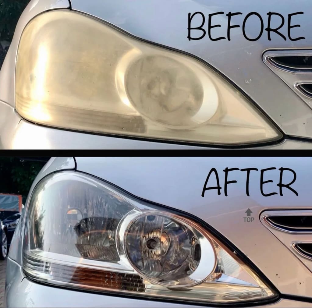 Headlight Restoration — real result 7