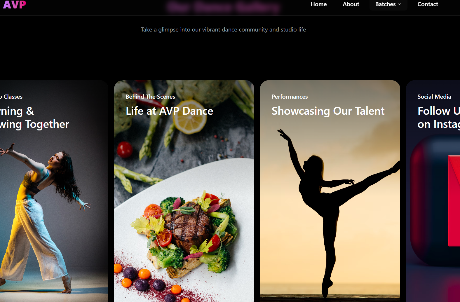 AVP Landing Page
