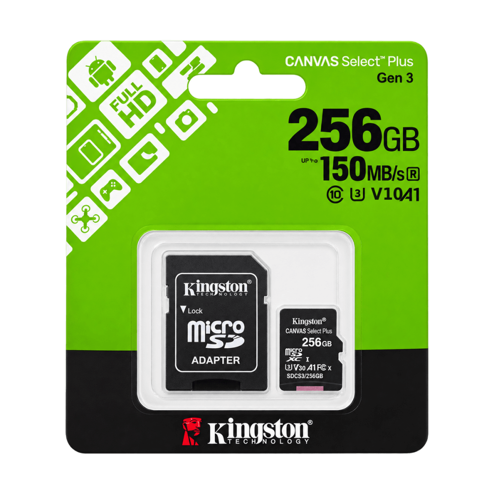 Kingston MicroSD 256 GB SDCS3