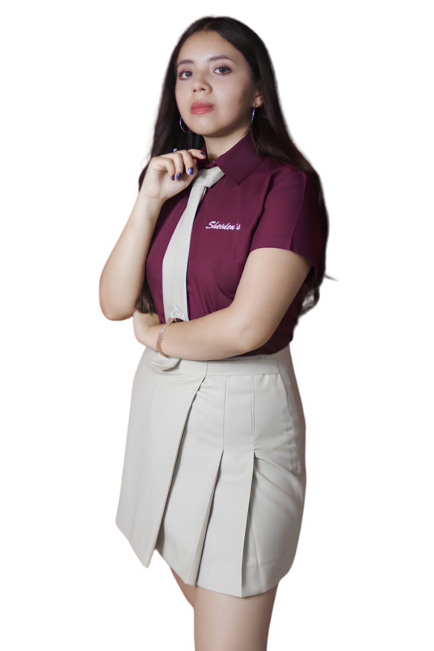 Uniforme Casimir Dama - camisa por dentro