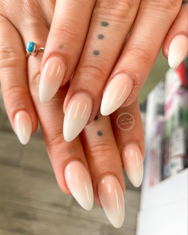 Nude Ombré Nails