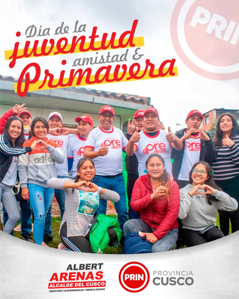 ¡Feliz Día de la Juventud y la Primavera!