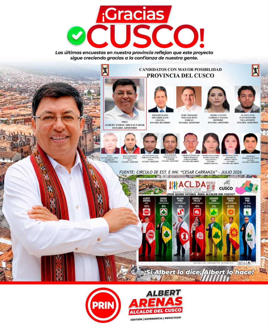 Albert Arenas encabezando la propuesta municipal PRIN 2026