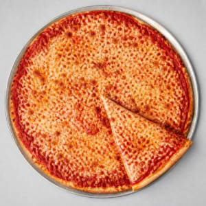 New Yorker pizza — illustration