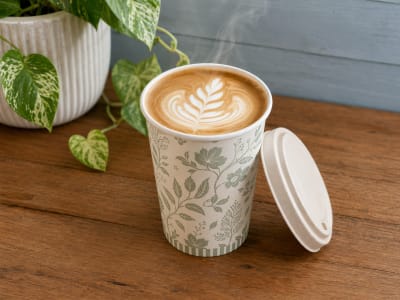 Hot Coffee — latte, cappuccino, or flat white.