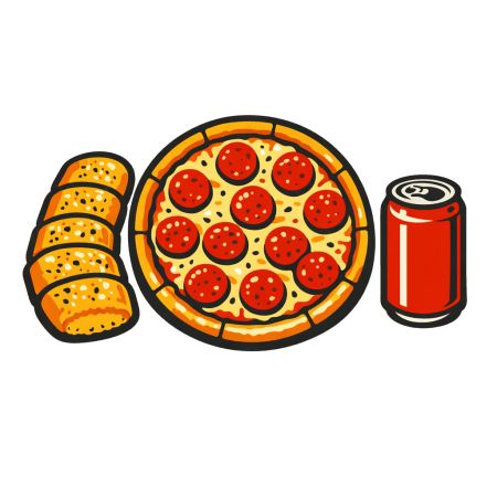 12" Meal Deal illustration
