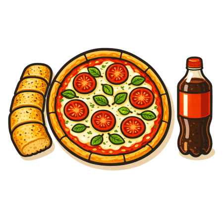 15" Meal Deal illustration