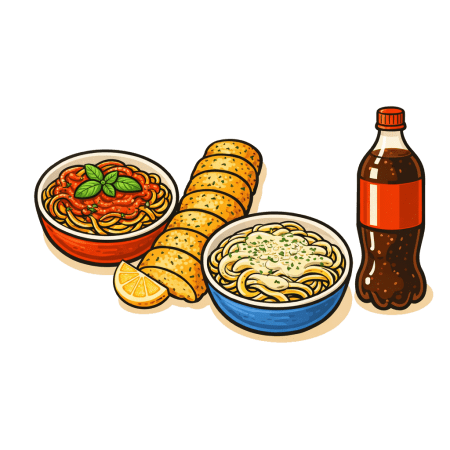Pasta Night Deal illustration