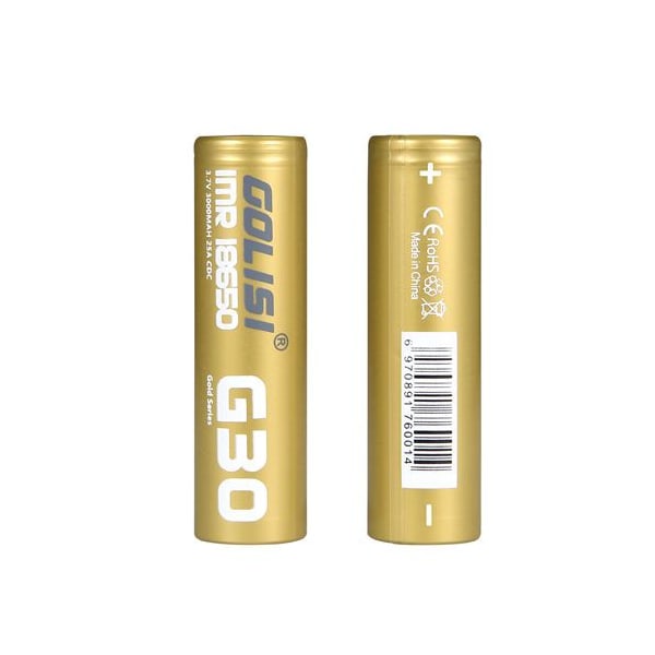 Golisi G30 - 18650er Akku - 3000 mAh - 1er Pack - 18650 Akku