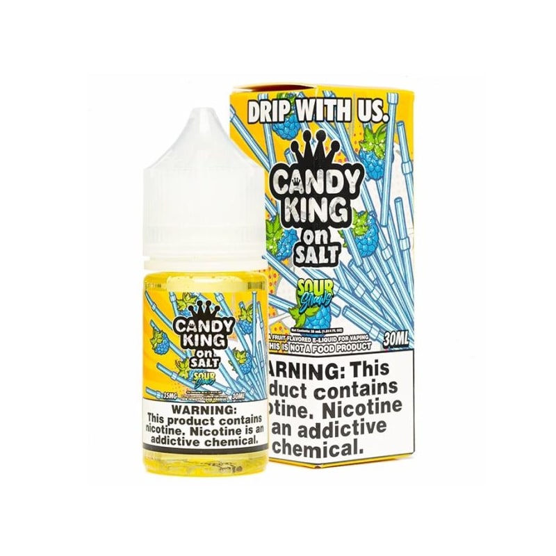 Candy King On Salt Sour Straws Flavor Salt Nic VaporBeast