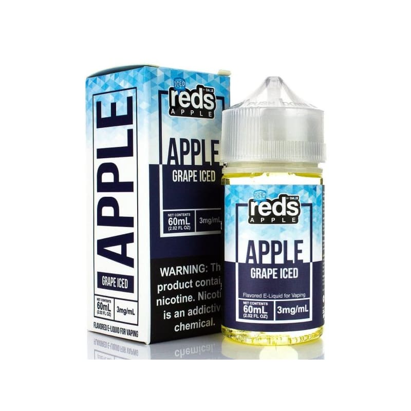 E-liquid - Freebase Ejuice 7 Daze - Reds Apple Grape Iced - Buy Malaysia Vape Juice & US E Liquid Australia Apple Of Eve E-liquid - Freebase Ejuice 7 Daze - Reds Apple Grape Iced - Buy Malaysia Vape Juice & US E Liquid Australia Apple Of Eve