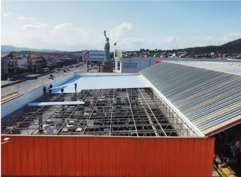 Estruturas metálicas executadas pela ELO Construtora