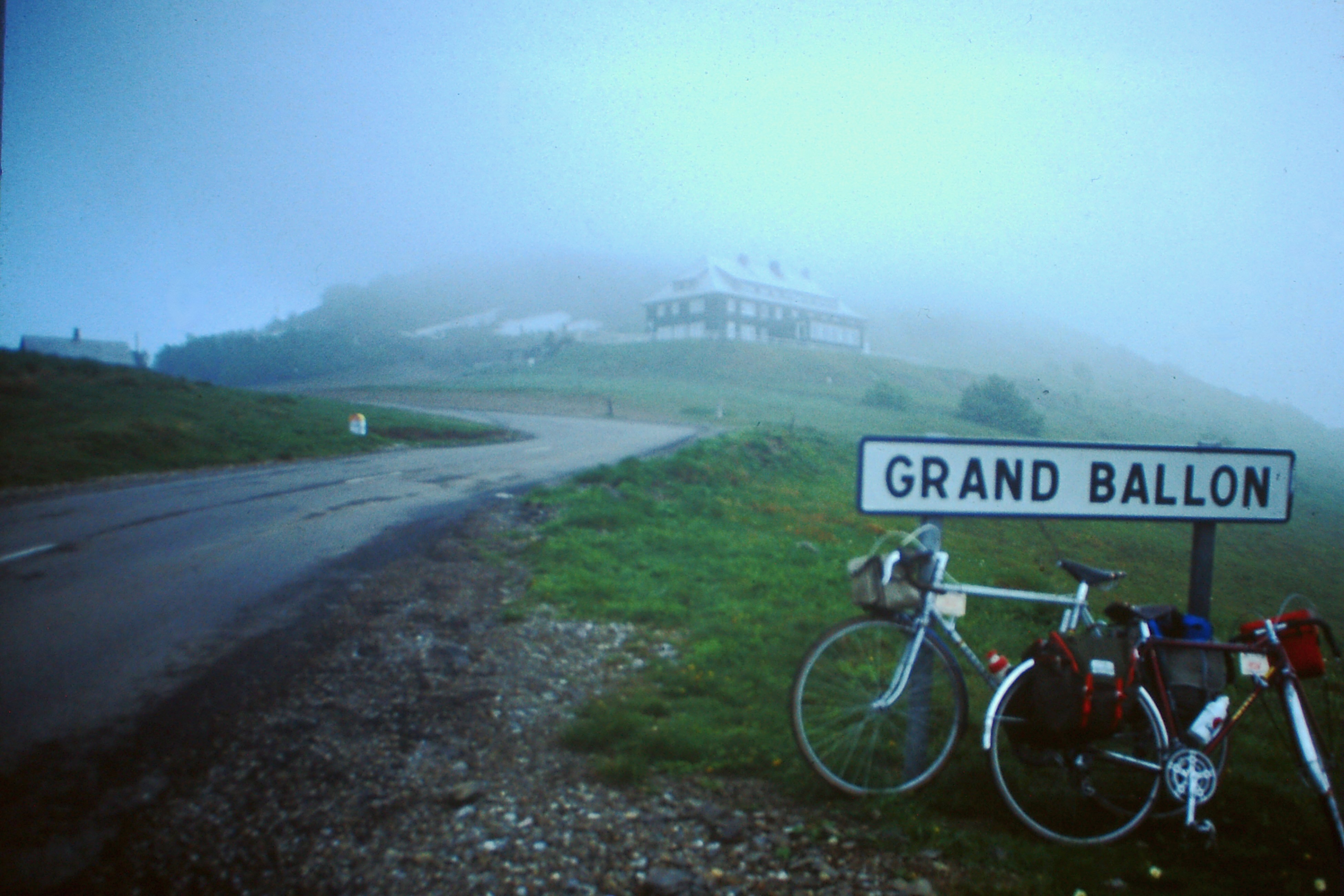 Pontarlier → Thonon-les-Bains, 23 juin 1984, col de la Faucille Pontarlier → Thonon-les-Bains, 23 juin 1984, col de la Faucille