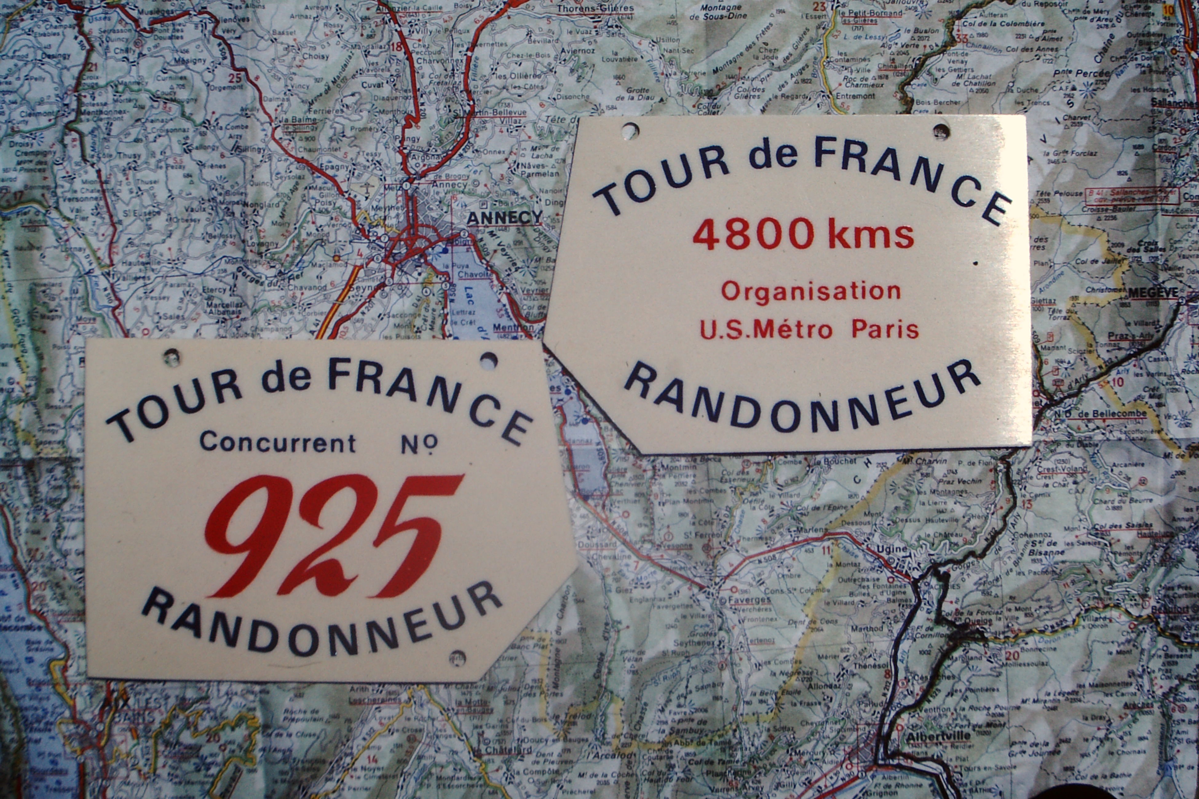 Préparation départ Tour de France Randonneur 1983 Préparation départ Tour de France Randonneur 1983