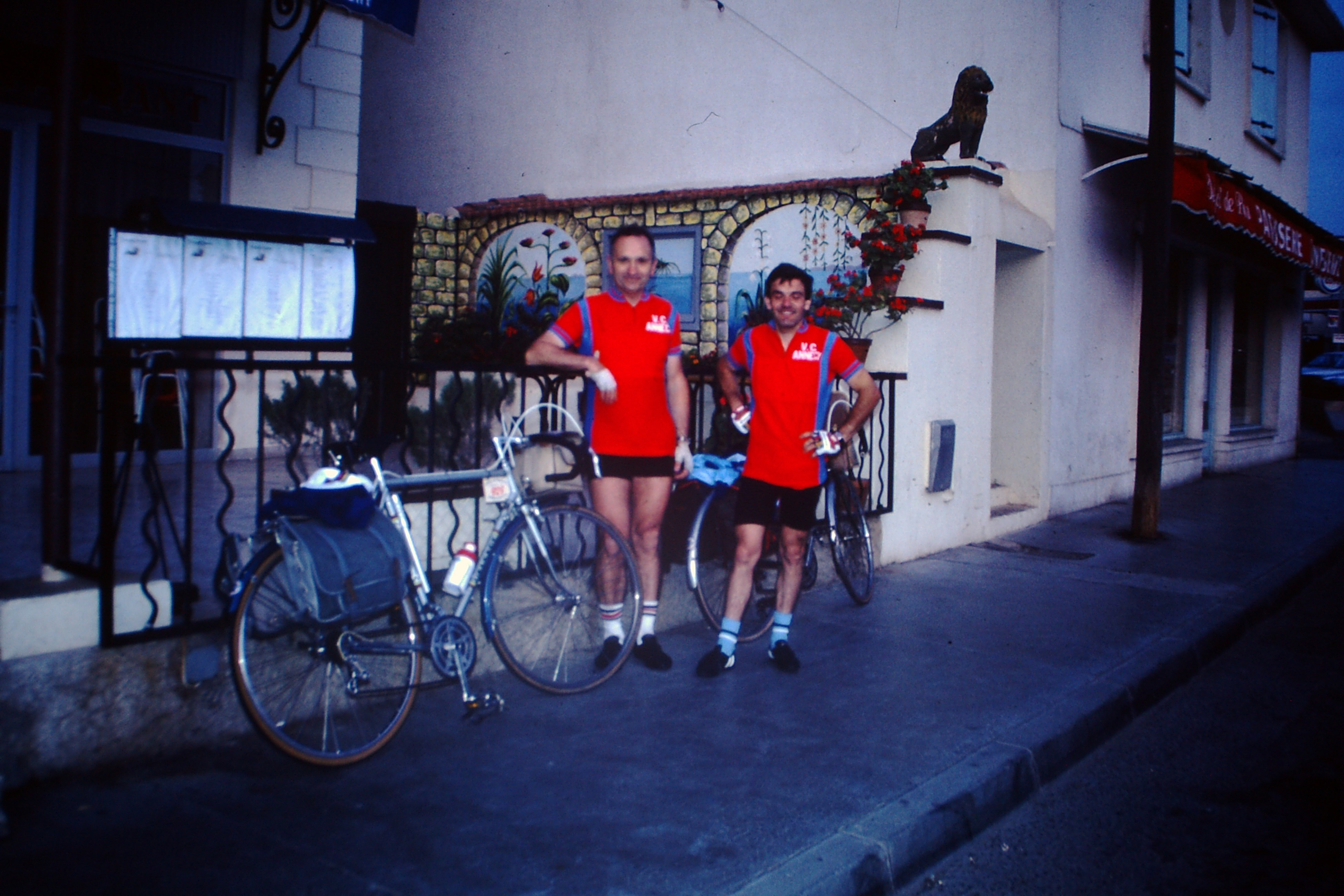Préparation départ Tour de France Randonneur 1983