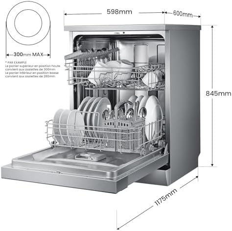 Vue 7 de Comfee Fdex Lavevaisselle Pose