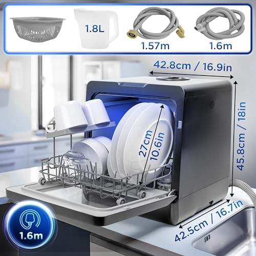 Vue 2 de Duronic Dw Bk Lavevaisselle