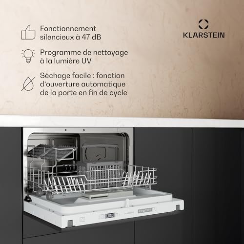 Vue 3 de Klarstein Lave Vaisselle Encastrable