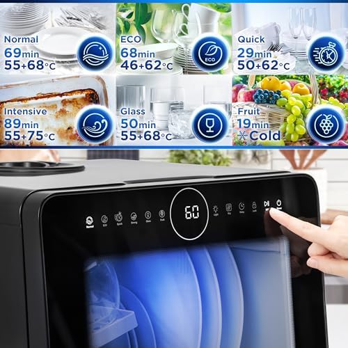 Vue 5 de Duronic Dw Bk Lavevaisselle